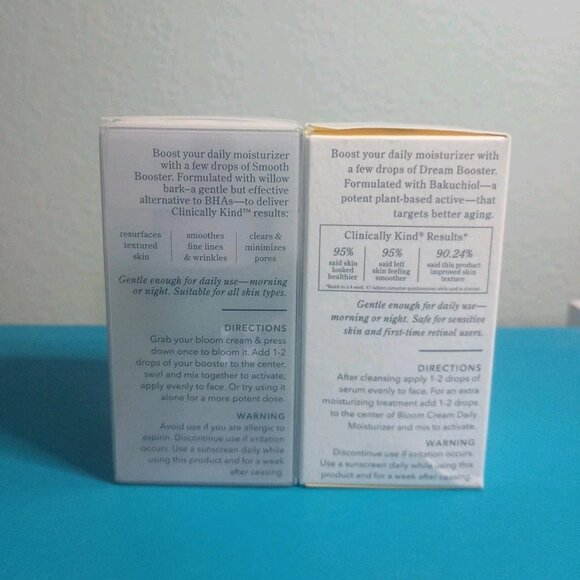 NIB Beekman 1802 Vegan Serums .5 oz Smooth Booster and .95 oz Dream Booster - Picture 3 of 5